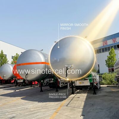 3Axle Tank Fuel Semi-Trailer 30CBM-60CBM Υδροφόρος Τανκ Τανκ