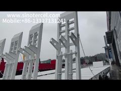 3 άξονες επίπεδο κρεβάτι ημικυριόδρομο με αντιατρωτική επιφάνεια πλαισίου